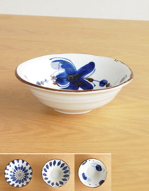 波佐見焼 HASAMI 翔芳窯 藍の器 小鉢 14cm