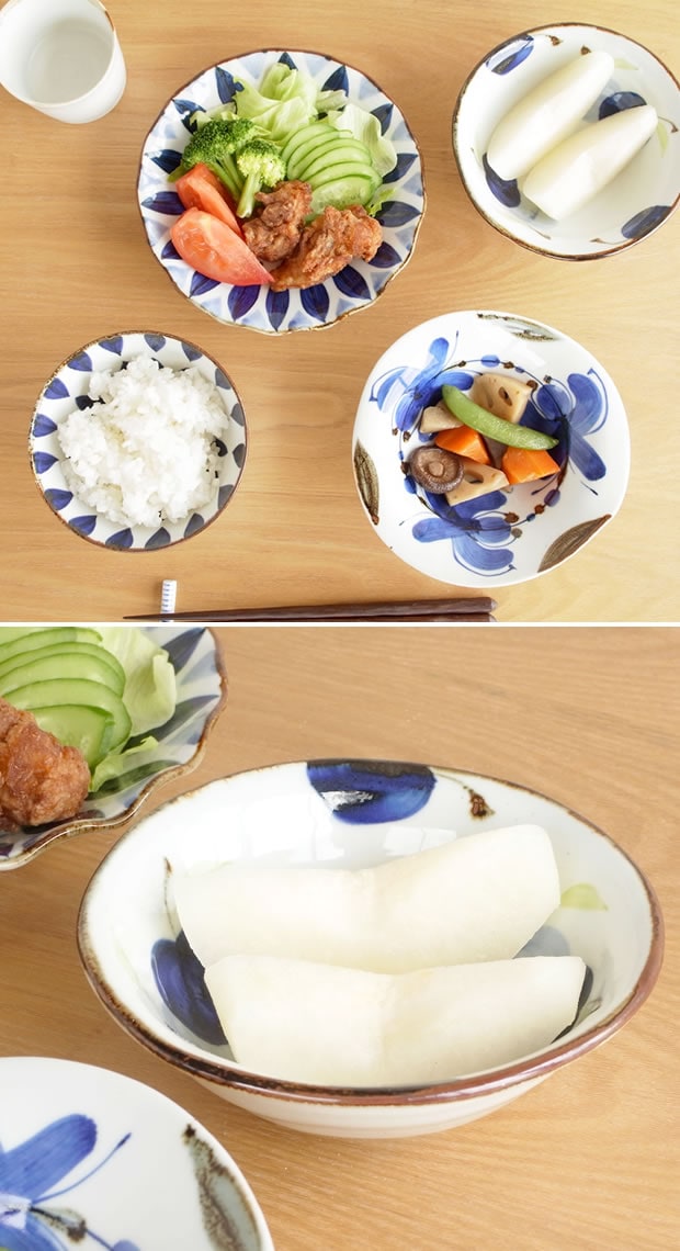 波佐見焼 HASAMI 翔芳窯 藍の器 小鉢 14cm