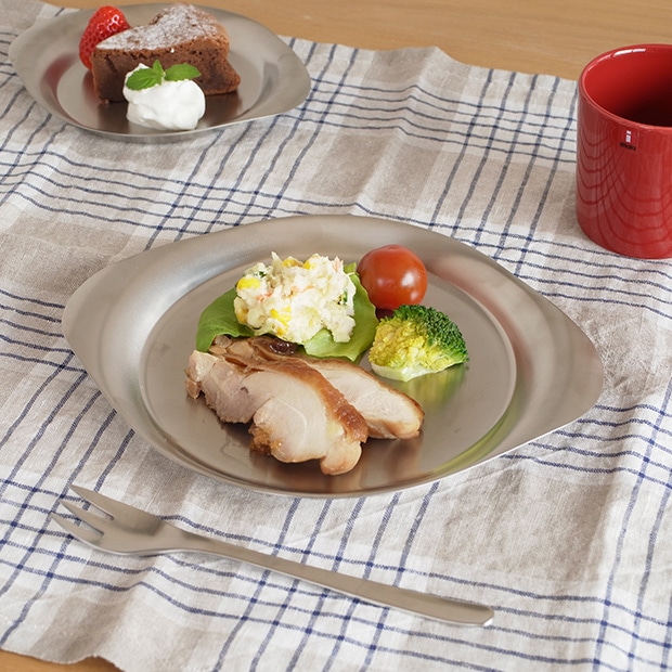 柳宗理 ステンレスプレート 25cm 日本製 ステンレス プレート 食器　中皿 トレー