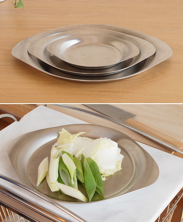 柳宗理 ステンレスプレート 25cm 日本製 ステンレス プレート 食器　中皿 トレー