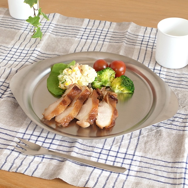 柳宗理 ステンレスプレート 32cm 日本製 ステンレス プレート 食器　大皿 トレー