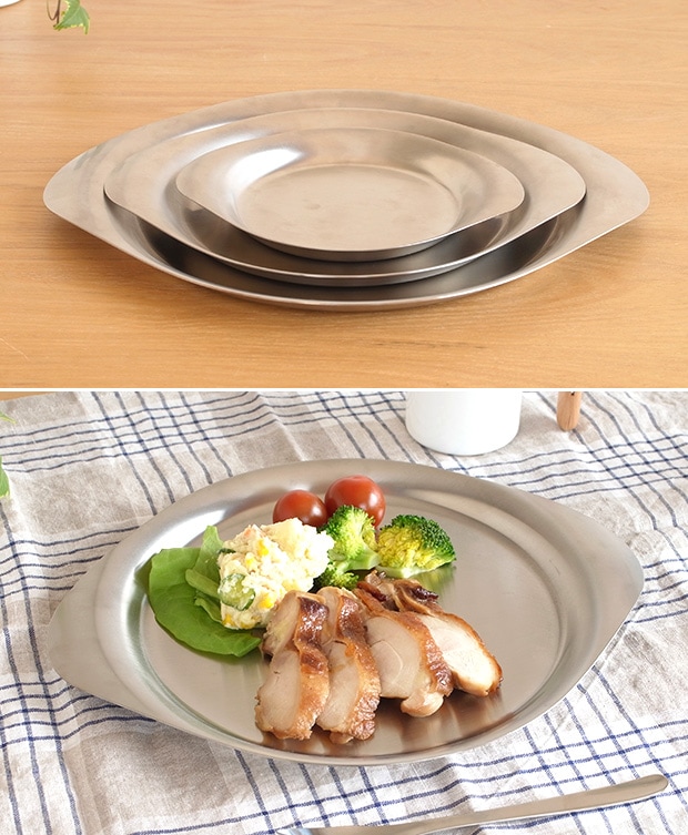 柳宗理 ステンレスプレート 32cm 日本製 ステンレス プレート 食器　大皿 トレー