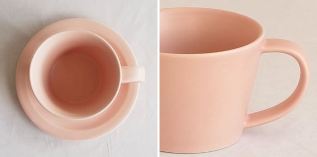 SAKUZAN Sara コーヒーカップ&ソーサー セット カップ プレート 作山窯 美濃焼 食器 日本製 和食器 手仕事 うつわ 器 手作り 贈り物 小皿 取り皿 マグカップ