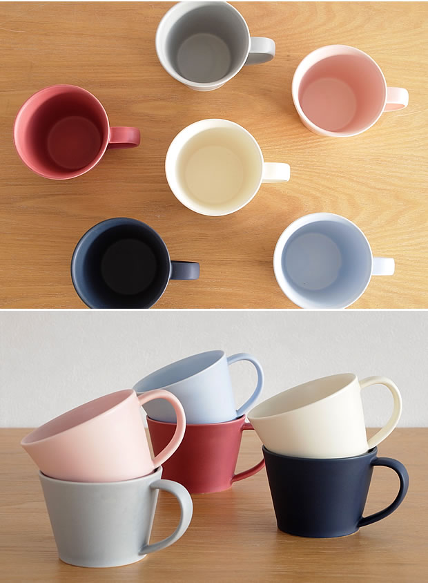 作山窯 SAKUZAN 美濃焼 Sara コーヒーカップ マグカップ 食器 日本製 和食器 手仕事 うつわ 器 手作り 贈り物