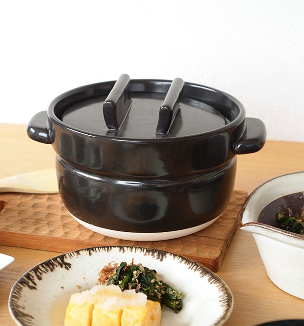 かもしか道具店 ごはんの鍋 日本製 土鍋 萬古焼