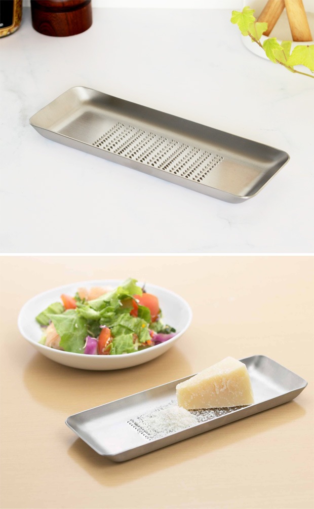 ヨシカワ EAトCO イイトコ OrosL grater オロスL グレーター ステンレス製 日本製 おろし金 おろし器 大根おろし器