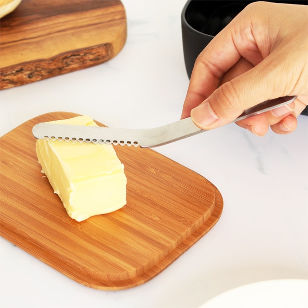 ヨシカワ EAトCO イイトコ Nulu butter knife ヌル バターナイフ ステンレス製 日本製 削る ふわふわ コゲ落とし