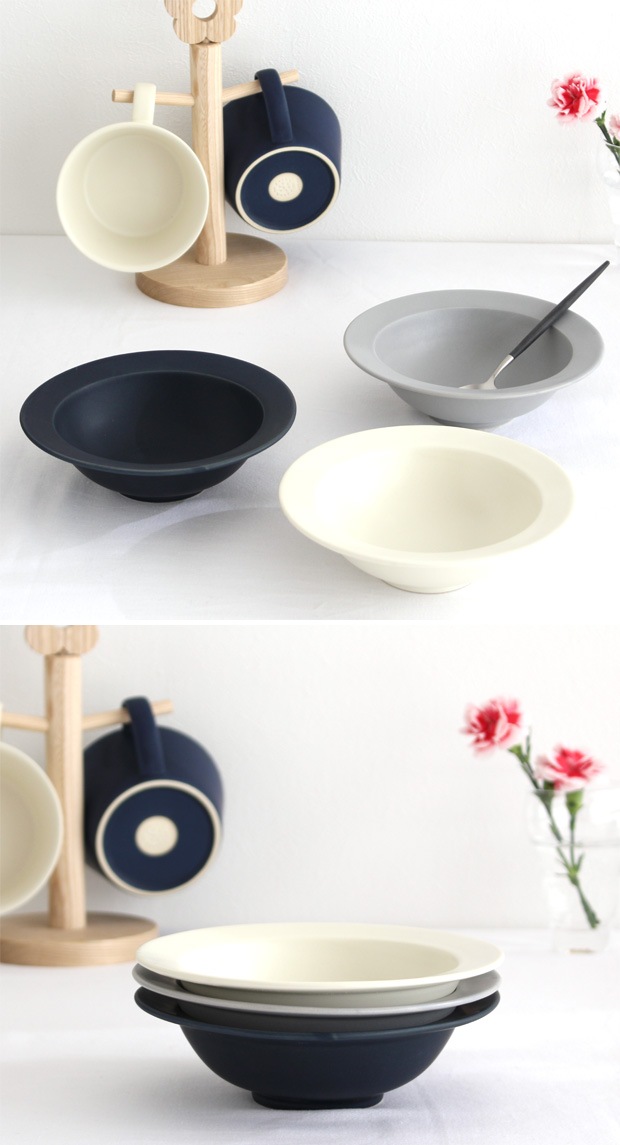 SAKUZAN Sara ボウル 17cm 作山窯 美濃焼 食器 日本製 和食器 手仕事 うつわ 器 手作り 贈り物 サラダボウル シリアルボウル