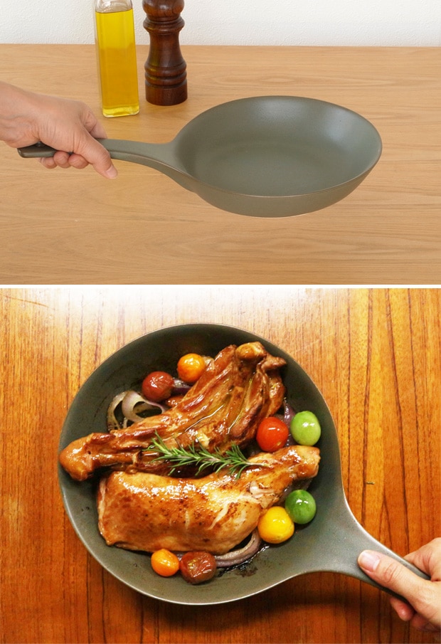 POTPURRI ポトペリー スキレット エルド L 21cm 陶器 フライパン グリルパン skillet Eld