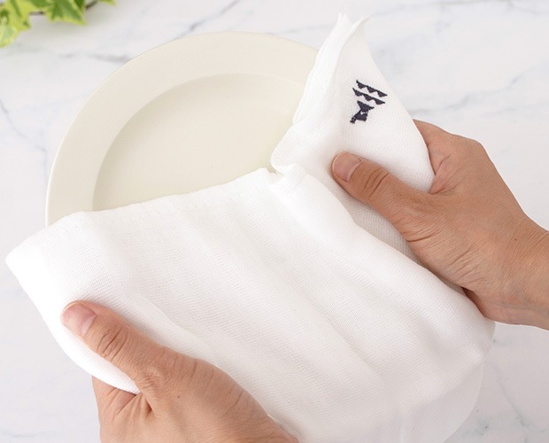 かもしか道具店 ガーゼのふきん 日本製 44×44cm 大判 綿100% 布巾 ガーゼふきん 食器拭き お手拭き おしぼり