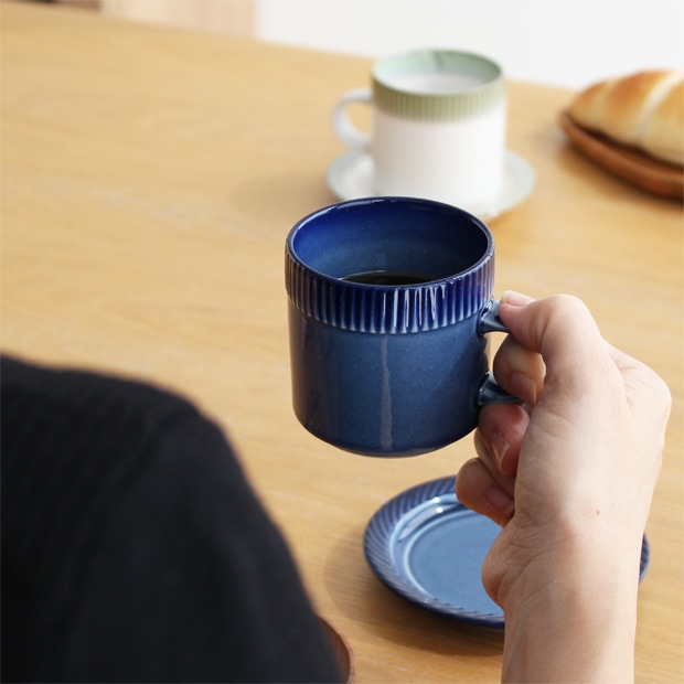 POTPURRI ポトペリー blur ペア コーヒーカップ&ソーサー セット デミタスカップ 磁器 日本製 ペアセット ギフト