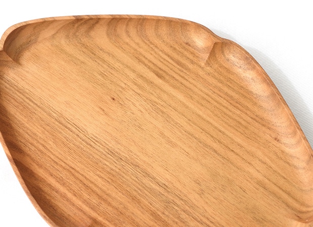 四十沢木材工芸 KITO 小皿 大 木瓜 日本製 プレート ソーサー 取り皿 木製 AIZAWA Wood Works