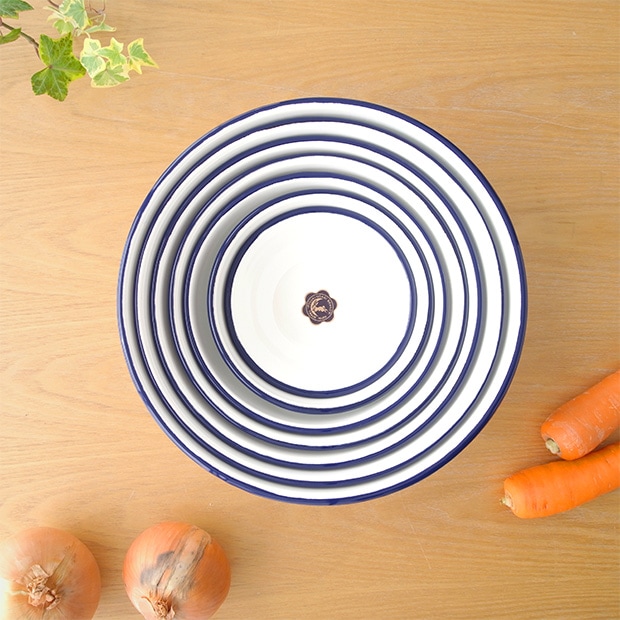 月兎印 琺瑯ボール 24cm 2.8L ホーロー 琺瑯 ボール ボウル 日本製 フジイ 野田琺瑯 ゲット 05007511