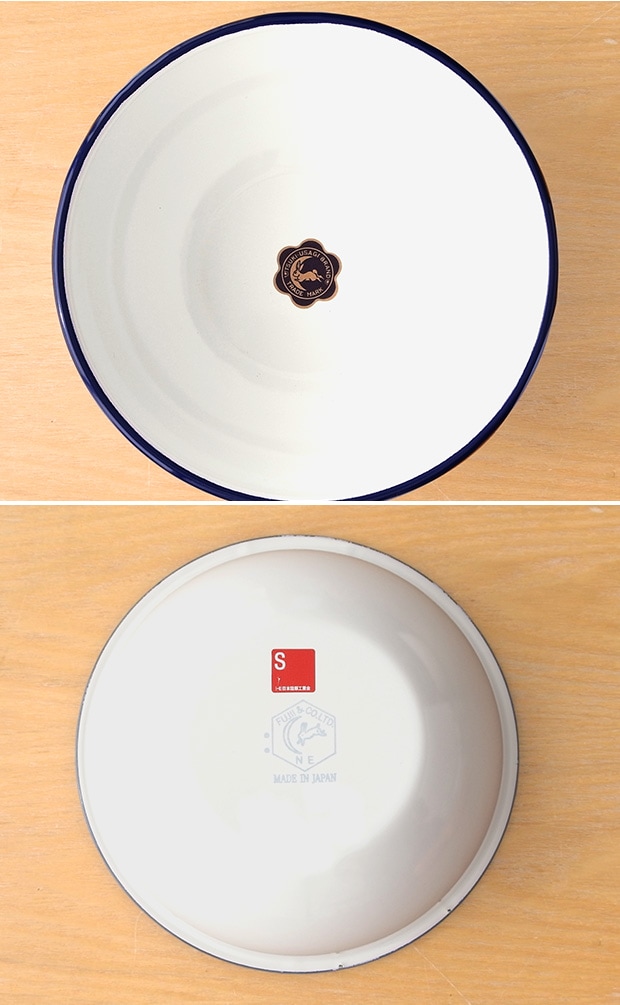 月兎印 琺瑯ボール 16cm 0.9L ホーロー 琺瑯 日本製 フジイ 野田琺瑯 ゲット 05007507