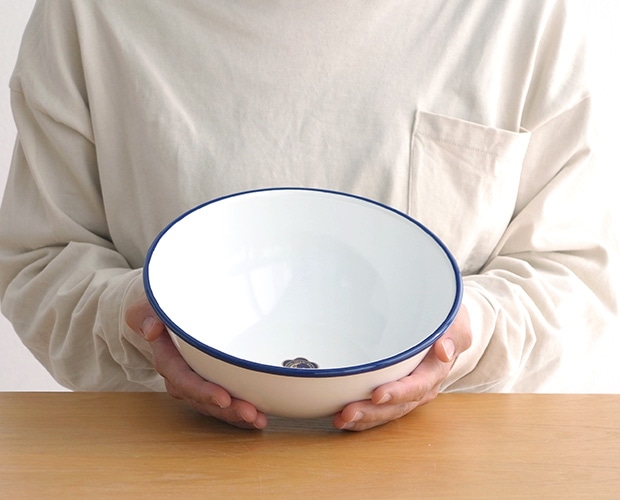 月兎印 琺瑯ボール 20cm 1.5L ホーロー 琺瑯 ボール ボウル 日本製 フジイ 野田琺瑯 ゲット 05007509