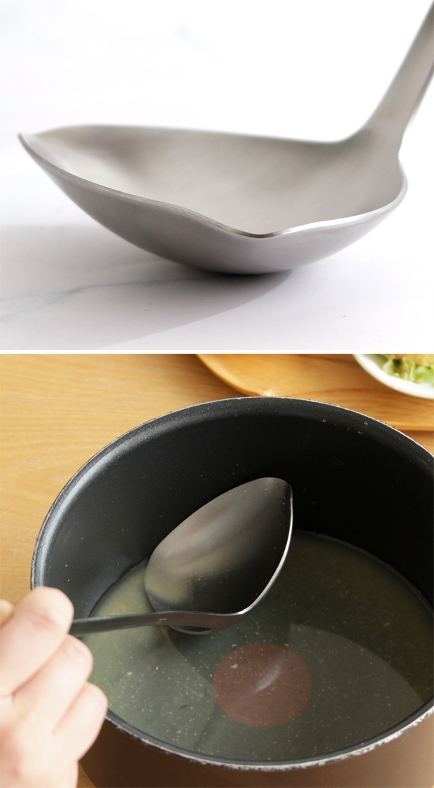 一菱金属 すくいやすく注ぎやすいレードル ステンレス お玉 レードル キッチンツール ICHIBISHI 日本製