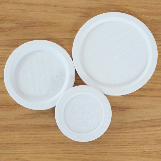 WECK プラスチックカバー L ウェック 蓋 保存容器 保存瓶 WE-005