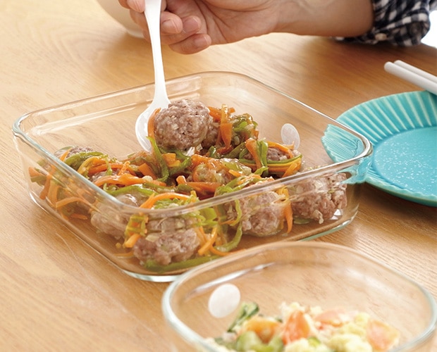 iwaki(イワキ) パック&レンジ 保存容器 200ml 角型 ホワイト 耐熱ガラス PACK&RANGE