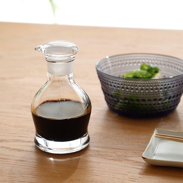 廣田硝子 元祖 すり口醤油差し ガラス 100ml しょうゆ刺し