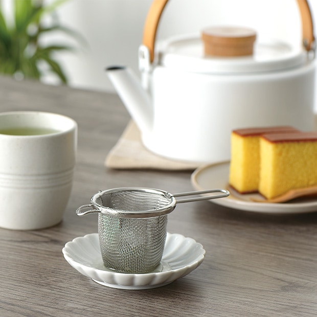 家事問屋 深型茶こし ティーストレーナー 日本製 made in Japan 41886