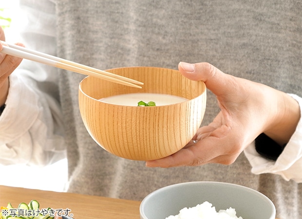 SHIRASAGI しらさぎ ボウル ナチュラル ほお けやき くり お椀 汁椀 みそ汁 スープボウル 日本製 天然木 白鷺木工