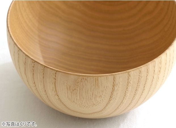 SHIRASAGI しらさぎ ボウル ナチュラル ほお けやき くり お椀 汁椀 みそ汁 スープボウル 日本製 天然木 白鷺木工