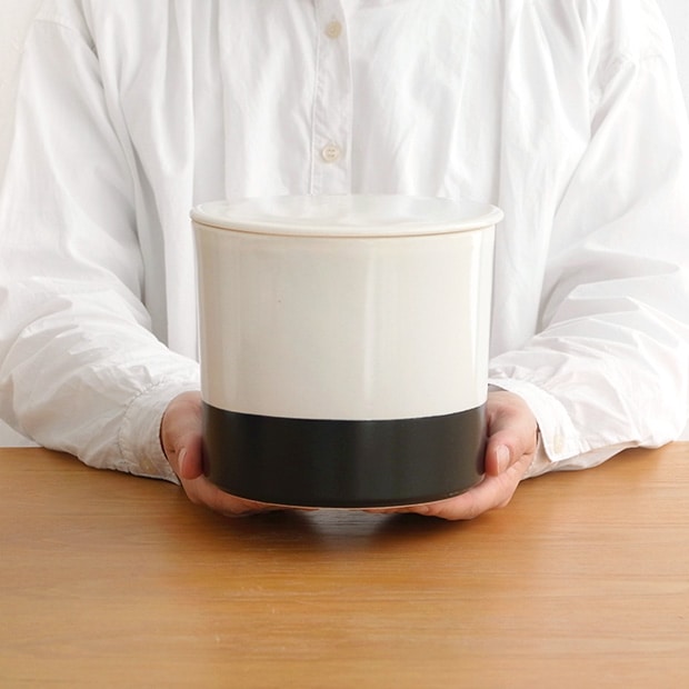 かもしか道具店 みその甕 かめ カメ みそのかめ 味噌甕 陶器 おしゃれ 容器 みそ 味噌作り 自家製味噌 日本製 萬古焼