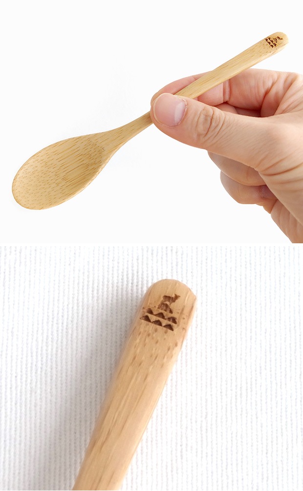 かもしか道具店 竹のスプーン  竹 さじ スプーン 日本製 木製 OR-60-1906