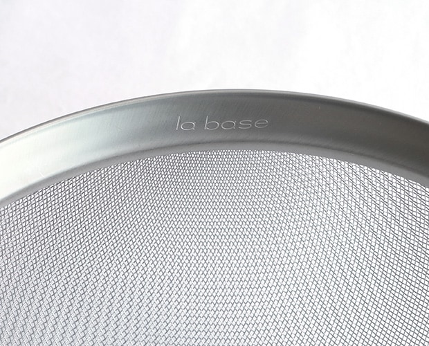 la base ラバーゼ  ステンレス丸ざる 大 27cm 日本製 和平フレイズ 綾織 LB-003