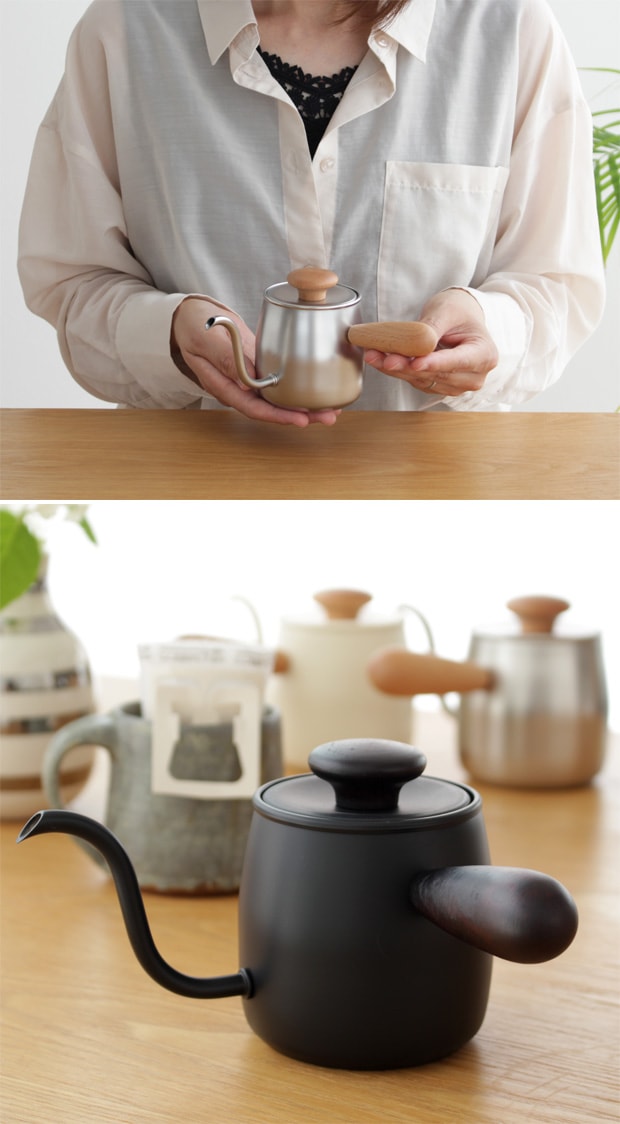 宮崎製作所 シングルドリップ Miyacoffee ミヤコーヒー ステンレス ドリップポット ワンドリップポット コーヒー 燕 日本製