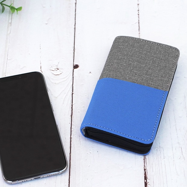 モバイルアクセサリー収納 ポーチ 万能ポーチ ガジェットケース 小物 収納 スマートフォンアクセサリーオーガナイザー S