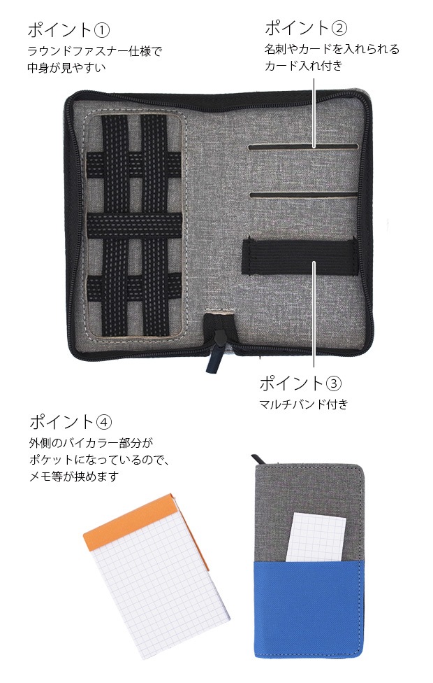 モバイルアクセサリー収納 ポーチ 万能ポーチ ガジェットケース 小物 収納 スマートフォンアクセサリーオーガナイザー S