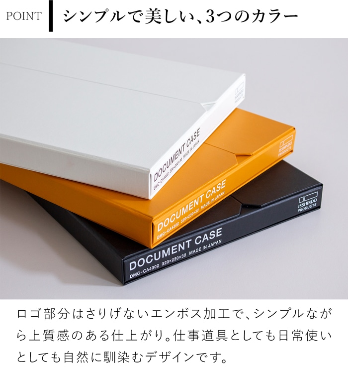 一新堂 ドキュメントケース 厚さ30mm A4 マグネット 書類収納 書類ケース デスク収納 持ち運び 日本製 ビジネス