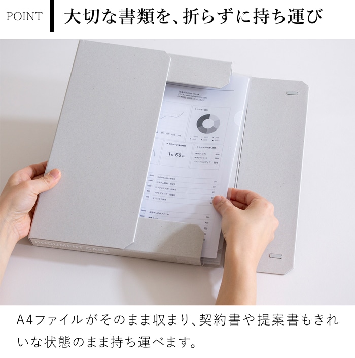 一新堂 ドキュメントケース 厚さ60mm A4 3冊セット チップボール マグネット 書類収納 書類ケース デスク収納 持ち運び 日本製