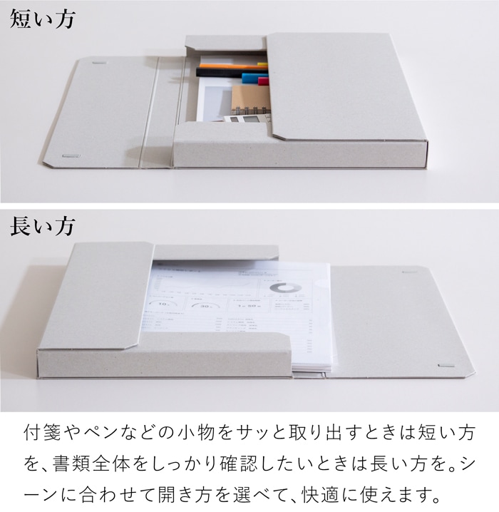 一新堂 ドキュメントケース 厚さ30mm A4 3冊セット チップボール マグネット 書類収納 書類ケース デスク収納 持ち運び 日本製