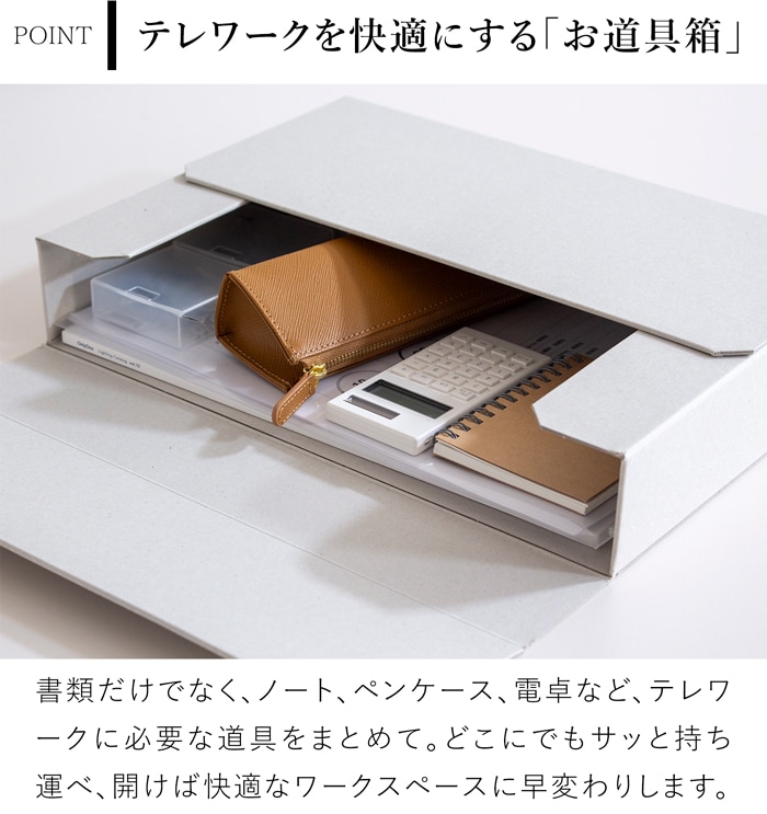 一新堂 ドキュメントケース 厚さ60mm A4 3冊セット チップボール マグネット 書類収納 書類ケース デスク収納 持ち運び 日本製