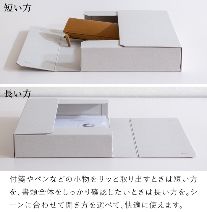 一新堂 ドキュメントケース 厚さ60mm A4 3冊セット チップボール マグネット 書類収納 書類ケース デスク収納 持ち運び 日本製