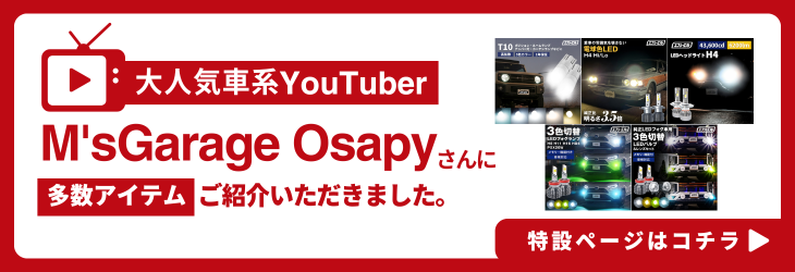 YouTuberさんに特集していただきました ご紹介アイテムはコチラ