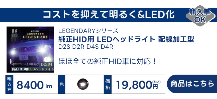 HID LED化キット 加工