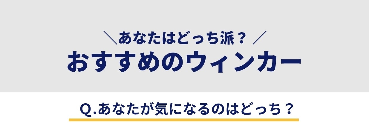 いま選ばれてます!エフシーエルの人気LEDウィンカー あなたはどっちのウィンカーが気になる?