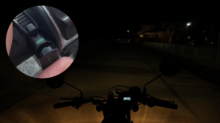 カラー切替 スイッチ切替