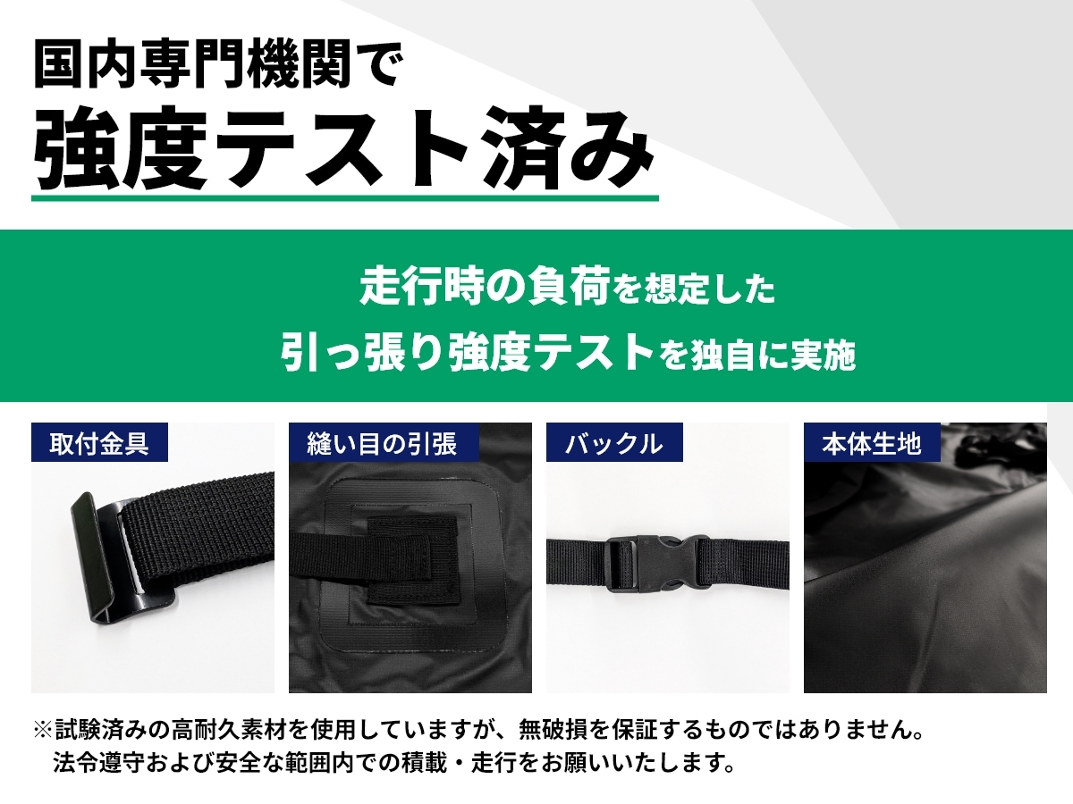 軽トラ荷台にも使える丈夫な収納用品