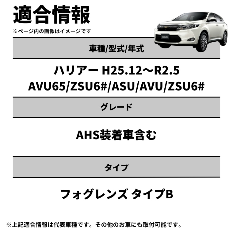 ハリアー 2色切替LED レンズユニット タイプB カラーチェンジLEDバルブ