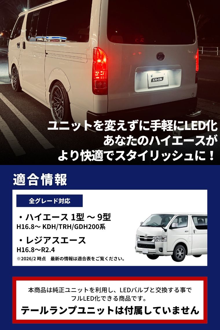 新型 8型から1型まで全グレード適合