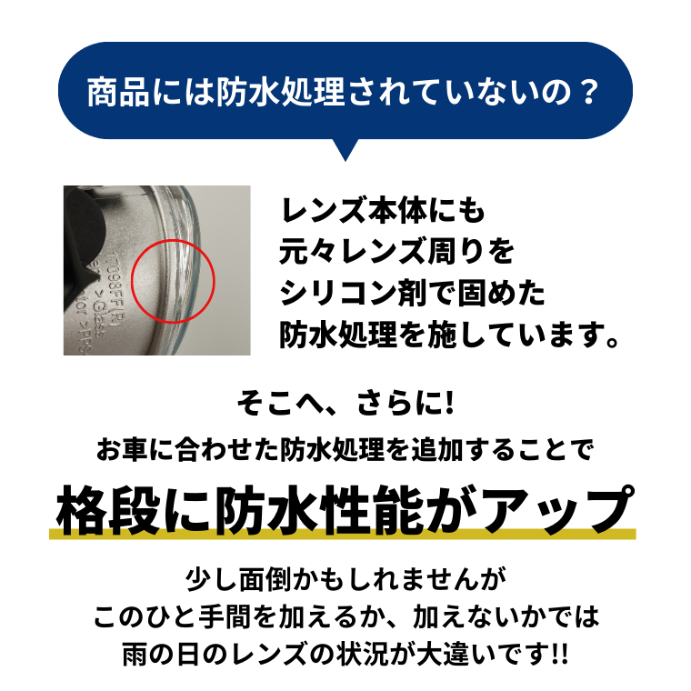 純正LED交換用 フォグランプ レンズユニット クリアレンズ 1年保証