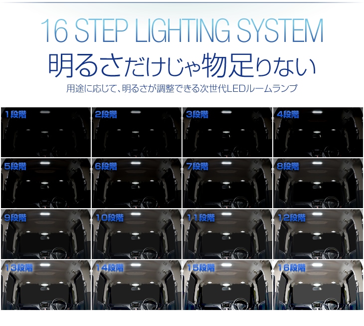 50 エスティマ LED ルームランプセット 【公式通販】fcl. 車のLED専門店