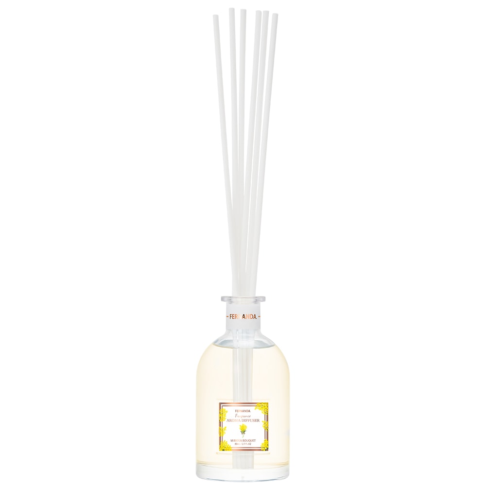 フレグランスアロマディフューザー80ml（ミモザブーケ）/Fragrance