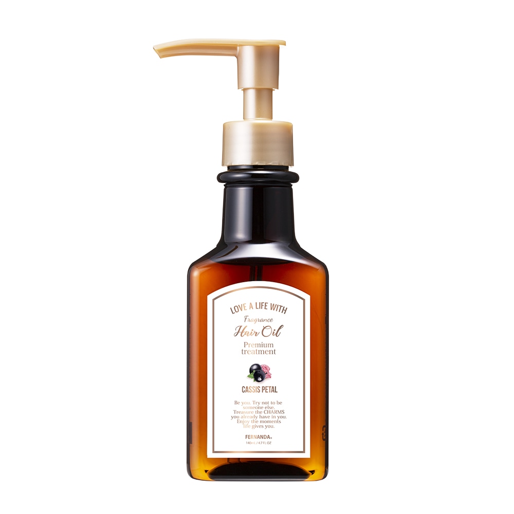 プレミアムヘアオイル 140ml（カシスペタル）