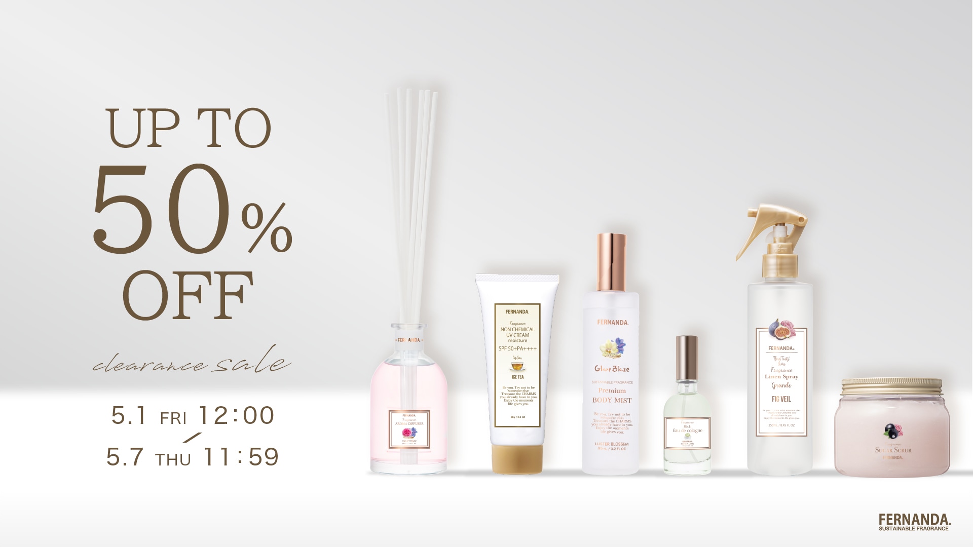 CLEARANCE SALE | フェルナンダ公式オンラインストア/FERNANDA ONLINE