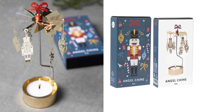 【超希少】マーク・ロバーツエンジェルペア　キャンドルホルダー ROTARY CANDLE HOLDER Chistmas ロータリーキャンドルホルダー・ノエル